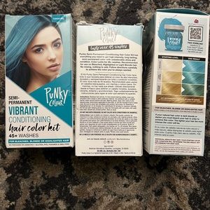 Punky colour hair Color Kit Turquoise